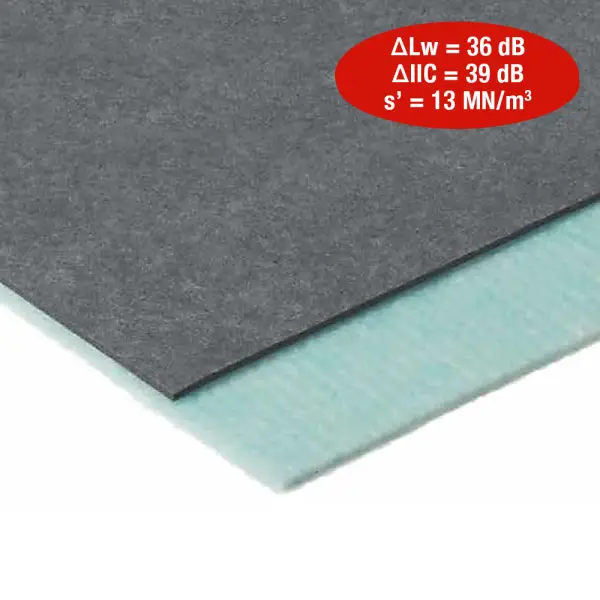 M.POLISTIK Underspezial HQ padlóburkolat és padló szerkezetek akusztikai- és hőszigetelője