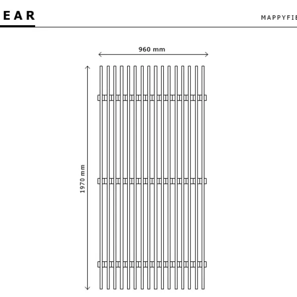 L LINEAR Fiber mérete