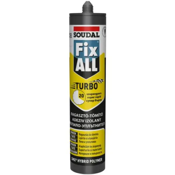 Soudal Fix All Turbo kartusos tömítő-ragasztó