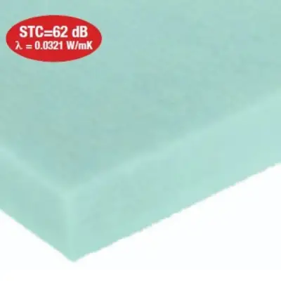 M. SILSONIC - hő- és hangszigetelő d.40 kg/m3 - 40 mm vastag= 2 m2